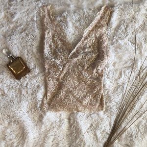 Lace Longline Bralette